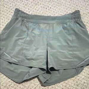 Olive Green Women's Shorts